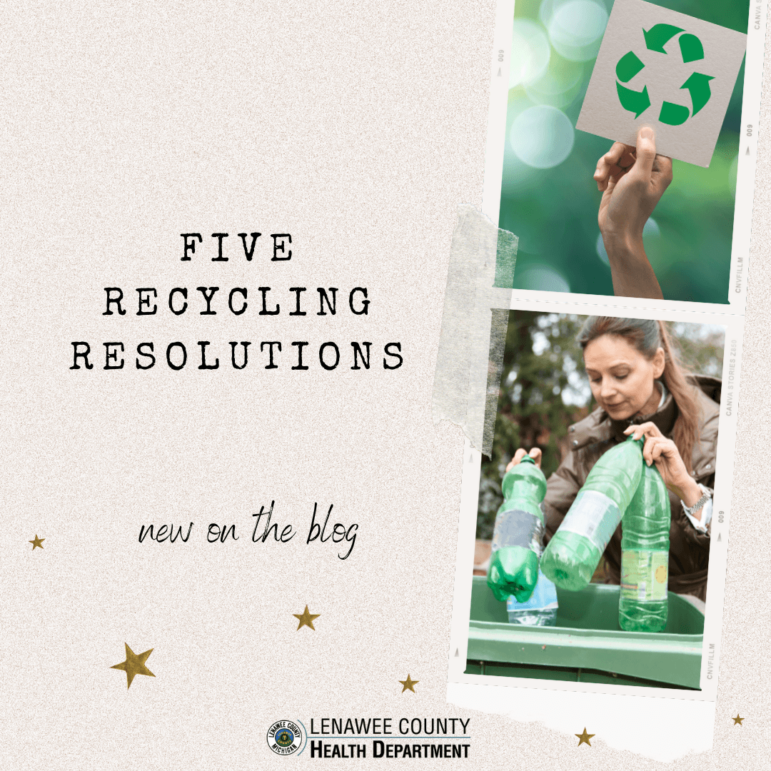 People recycling in lenawee county