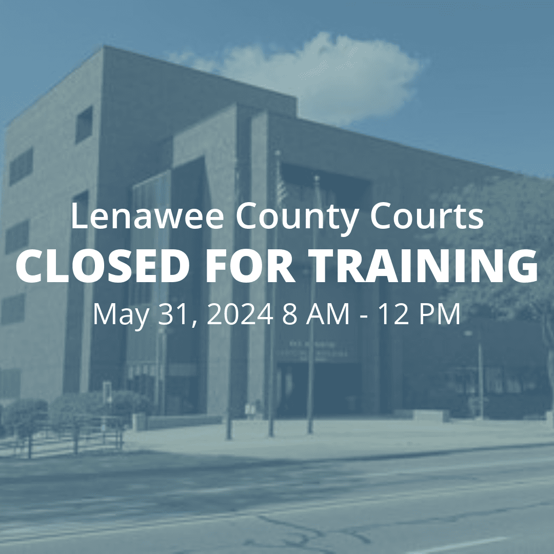 courts closure 5/31