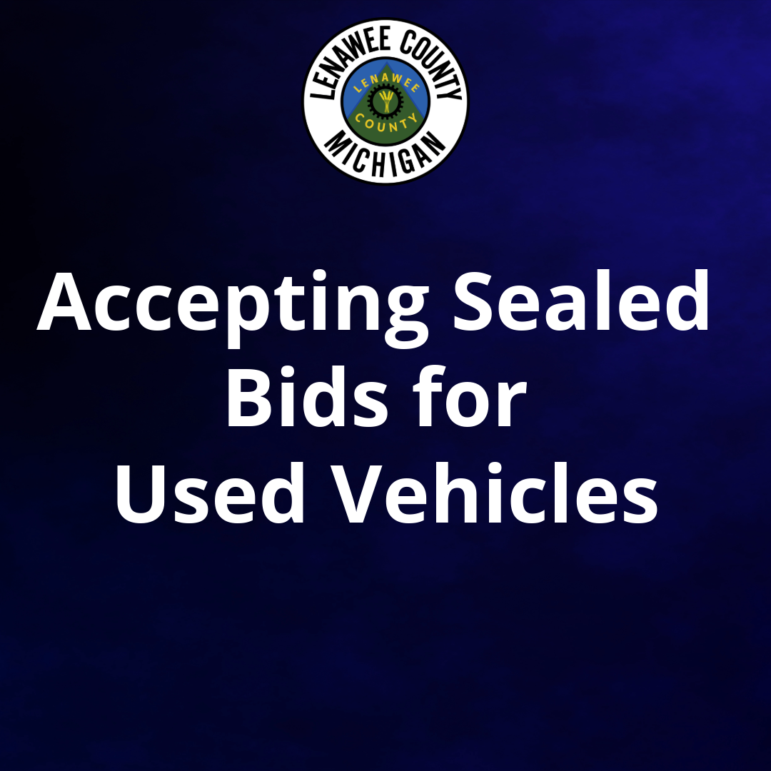 Accepting Sealed Bids for Used Vehicles