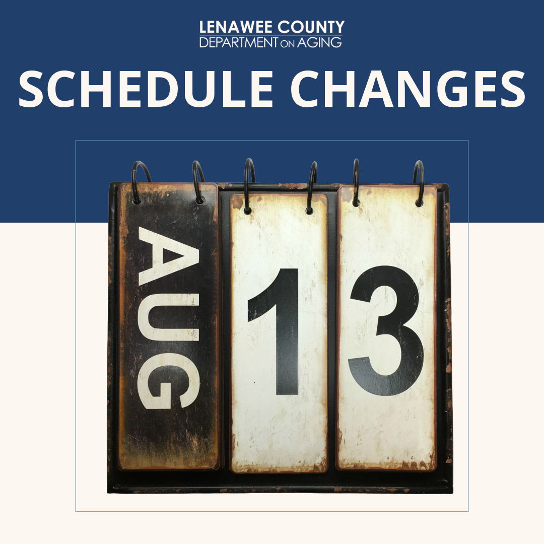 lda schedule changes