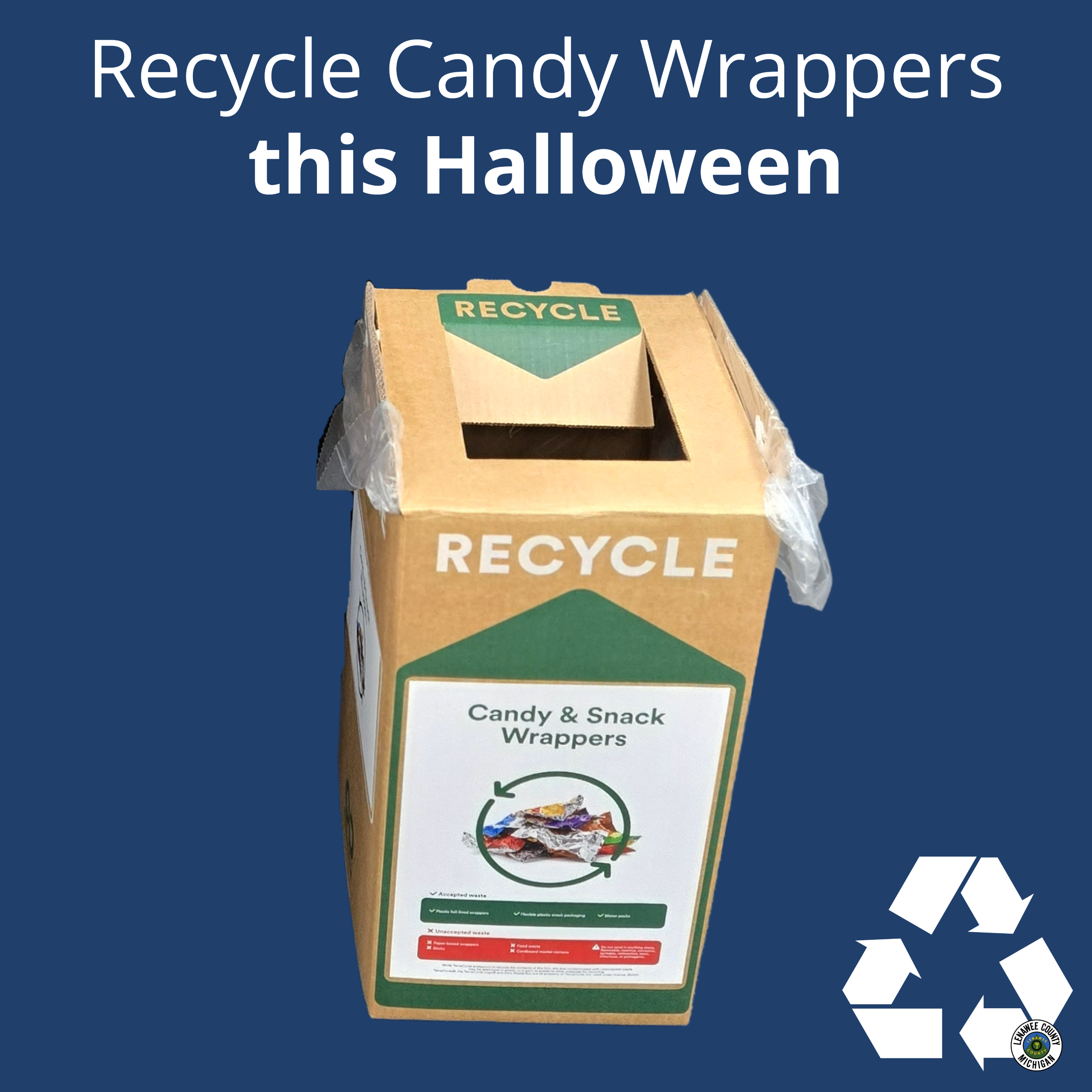Recycle Candy Wrappers This Halloween