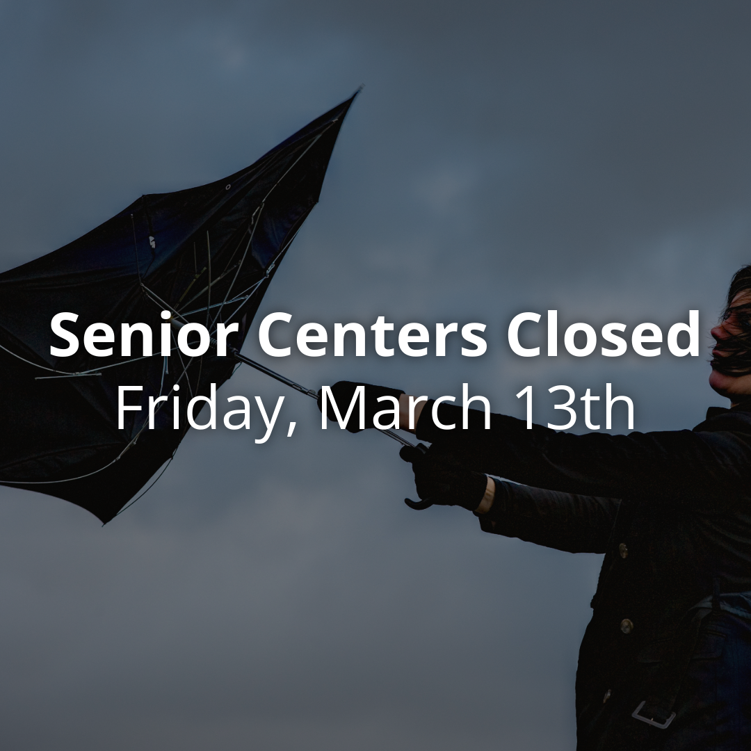 Senior Centers Closed