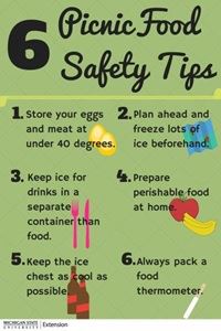 Picnic food safety tips