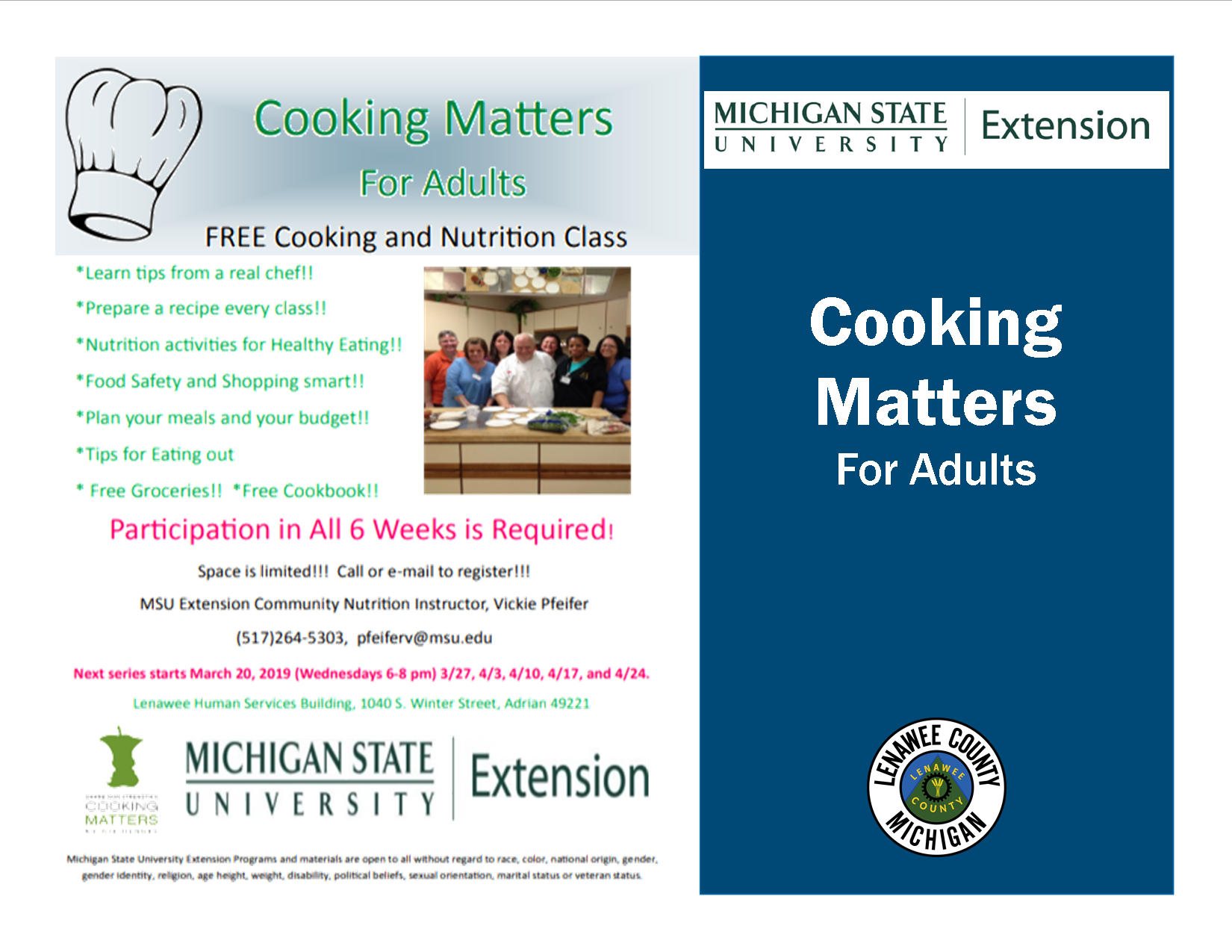MSU Cooking