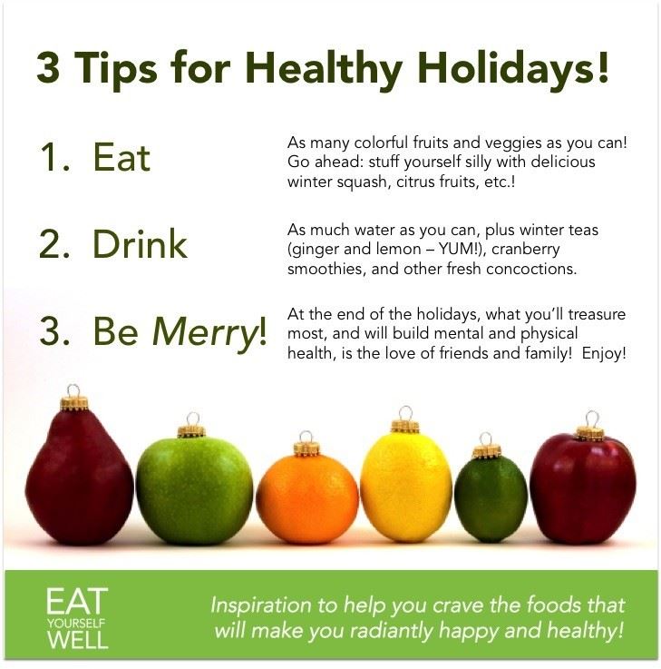 healthy holidays