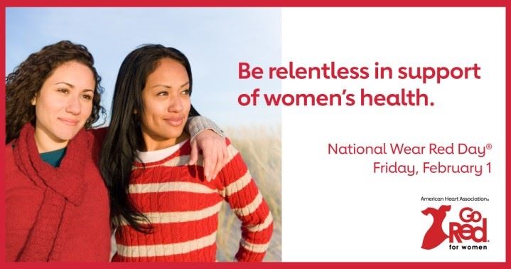 wear red day logo 2020