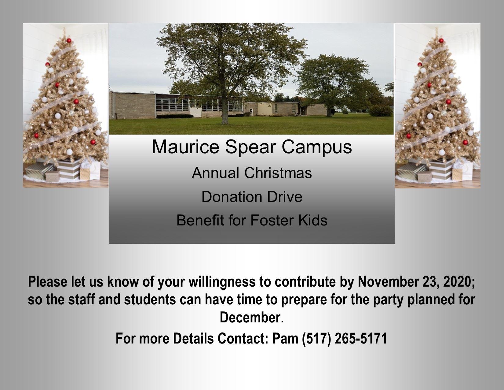 MSC Christmas Donation Drive Benefit for Foster Kids Newsflash 