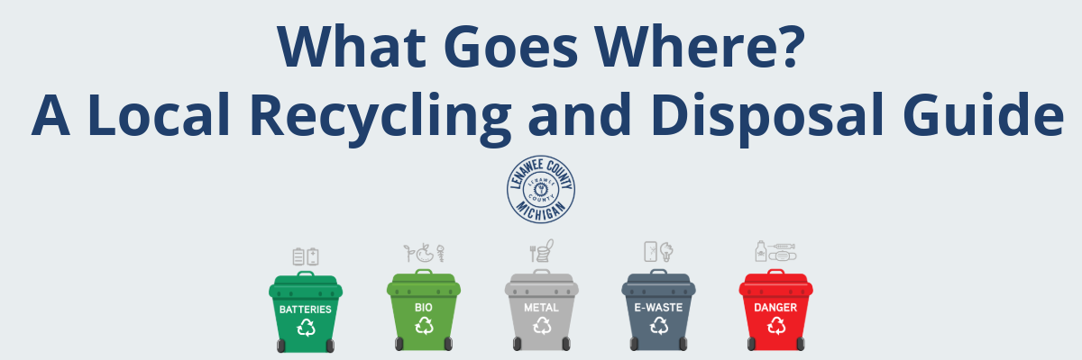 What Goes Where? A Local Recycling and Disposal Guide