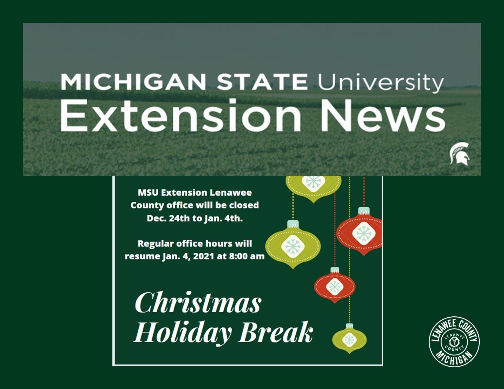 MSU Office Closing