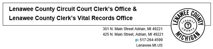 Co Clerk Press Release